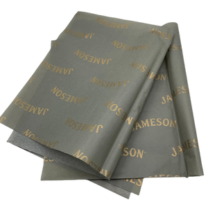<strong>Wrapping</strong> for Packaging Clothes Customized Wholesale Custom White Logo Wrap With Printed <strong>Yellow</strong> Tissue <strong>Paper</strong> - Product Image 4