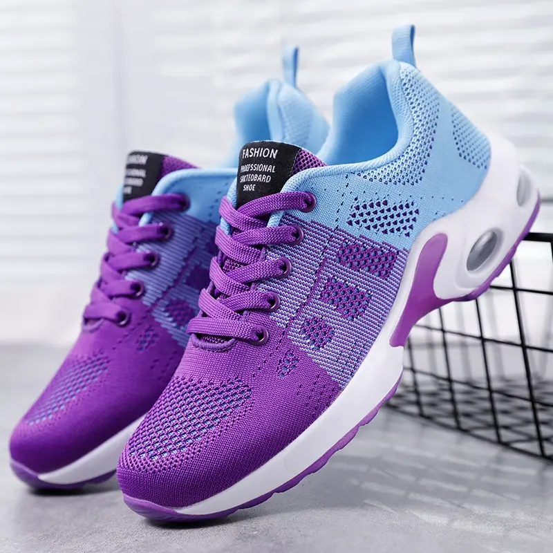 813 new trendy shoes ladies breathable Women's Flats running shoes sneakers latest ladies shoes stock