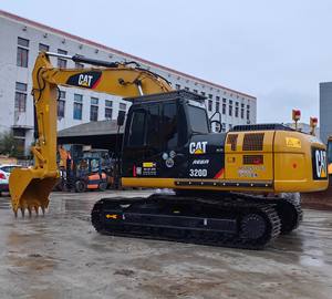 รถขุดมือสอง Caterpillar 320D รถขุดตีนตะขาบเครื่องเคลื่อนย้ายดินเพื่อขายสภาพการทำงานที่ดี CAT 320c 320bl - Product Image 3