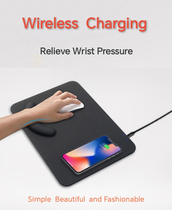 Wireless Charging <b>Mouse</b> Pad Fast Charging Desk Mat with Ergonomic Wrist Support <b>for</b> <b>Computer</b> Laptop Business Gaming Wholesale - Product Image 5