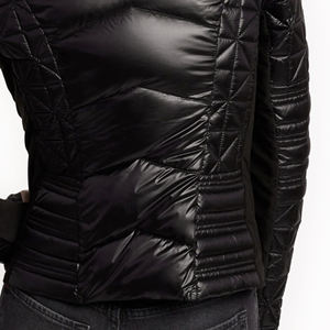 Factory Directly Wholesale Winter Top Double Sided Padded Cotton Zipper Pocket Horse Riding <strong>Puffer</strong> Jacket for <strong>Women</strong> - Product Image 4