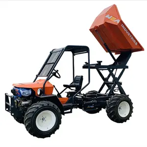 35hp farming wheel 4wd end loader agricultural mini tractor front loader tractor
