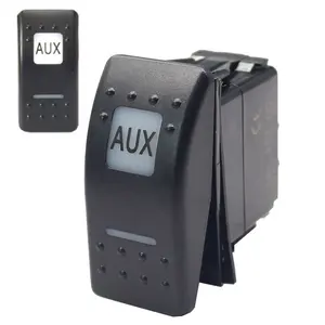 ATV 3Pin Rocker Switch Toggle ON-Off Barra de luz <span class=keywords><strong>LED</strong></span> Botón pulsador con luces de respaldo para vehículos todoterreno - Product Image 1