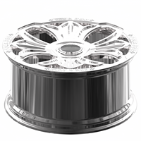Jantes forgées chromées personnalisées Alibaba 20 21 22 23 pouces 5X120 5X112 adaptées aux Cullinan Range Rover GLE GLS Cross Design