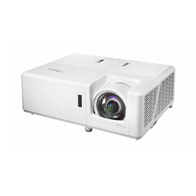 Optoma 4000 Lumens Laser Short Throw Education Professional Dlp 3d Projector Optoma Projector