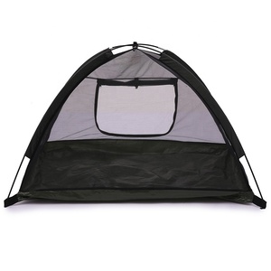 Kleines Katzen-Hunde-Haustier zelthaus Atmungsaktives wasch bares Katzen-Hunde-Haustier zelt mit Netz fenster - Product Image 4