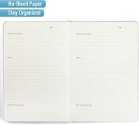 Carnet de notes personnalisé : Journal biblique avec questions, versets et textes bibliques, design sur mesure, journal de dévotion guidé