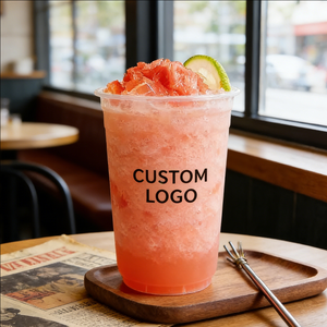 Gobelets en plastique à paroi simple de 500 ml pour slush et desserts, diamètre 90 mm, contenants jetables personnalisés à emporter - Product Image 4