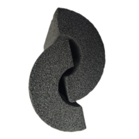 Panneau d'isolation en mousse de caoutchouc ignifuge 50 mm, cellules fermées, carré, moderne, pour mur extérieur, écologique, résistant à la moisissure