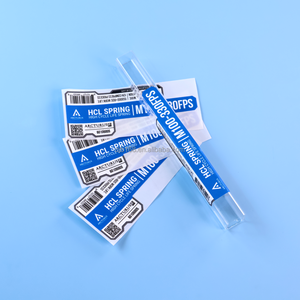 Label kode batang kustom Label nomor seri Label stiker kode QR - Product Image 6