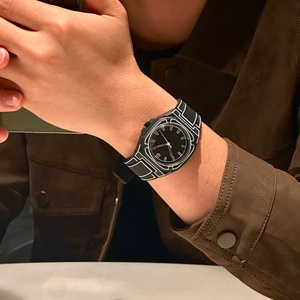 Men's Fashion Sport Casual Quartz Watches with Alarm <b>Polycarbonate</b> Waterproof Manufacturer Custom OEM Watches - Product Image 5