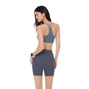 FH ODM/OEM Soutien-gorge de sport pour <span class=keywords><strong>femme</strong></span>, nouvelle collection explosive, effet seconde peau, sans armatures, dos ajouré, pour fitness et yoga - Product Image 1