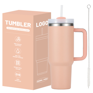 בקבוק מים נירוסטה איכותי 40oz עם קש ומברשת, כוס קפה ניידת לנסיעות - Product Image 5