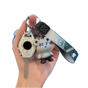 Convient pour <span class=keywords><strong>BMW</strong></span> Old Straight Key Holder X3 5 Z3 4 3 5 7 Series E38 E39 <span class=keywords><strong>E46</strong></span> E83 Car Bag Buckle keychain - Product Image 1