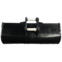 Vente flash : Godet à boue standard noir pour excavatrice avec garantie d'un an, hydraulique, certifié CE