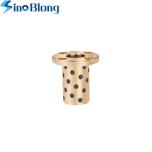 High Precision Oilless Flange <strong>Bushes</strong> Bronze Sleeve Solid Graphite <strong>Guide</strong> Mold Category Product - Product Image 2