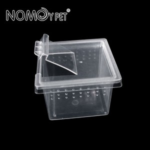 NOMOYPET, venta al por mayor, caja de cría cuadrada pequeña transparente, jaula de Tarantula para Reptiles - Product Image 2