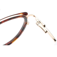 BONA Feuille Lunettes Rectangle Lunettes Optique Acétate Métal Mix Lunettes Cadre pour Myopie Lentille Noir