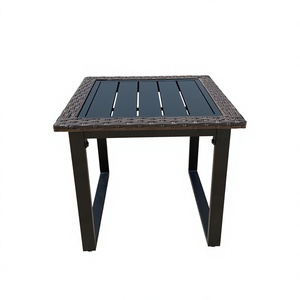 Table Basse Carrée en Rotin PE Moderne et Contemporaine, Fabriquée au Vietnam, Durable, Classique, Toutes Saisons, pour Jardin, Ferme et Hôtel - Product Image 2