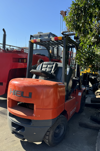 Chinese for Forklift 3.5 Ton Mini Farm <b>Used</b> Diesel Forklift Truck FD35 with 1200mm Fork Length and 125mm Fork Width for Sale - Product Image 3
