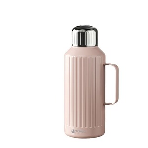 Temeco Stainless Steel Thermos <b>Flask</b> <b>Large</b> Capacity 24H Insulation With Handle For Travel - Product Image 5