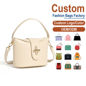 Bolso Bandolera de Cuero Genuino con Acabado Brillante Crema - Herrajes Dorados con Cierre en T, Estilo Vintage, Impermeable, Ecológico, Suave y Lujoso para Invierno/Otoño - Product Image 1