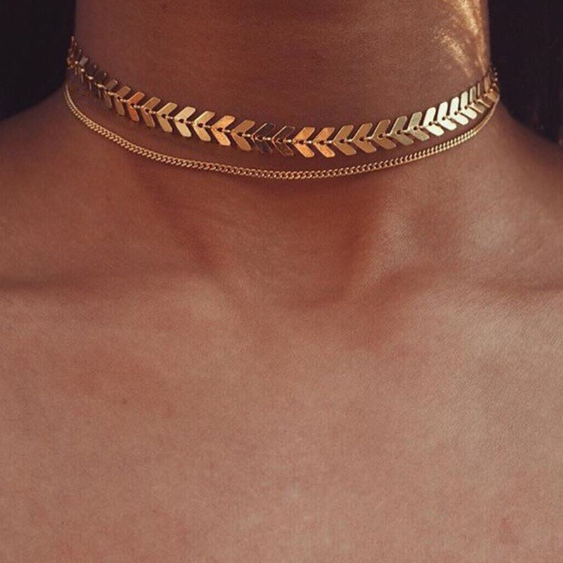 Collana Con Ciondolo a Forma Di Freccia Boho Collana Girocollo a Forma