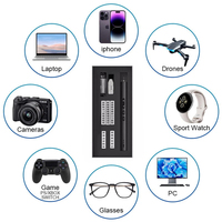 Ensemble de tournevis de précision électrique 44-en-1, kit de réparation multifonction magnétique pour smartphone, ordinateur portable, électronique