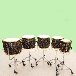 Instruments de percussion à cinq tons portables pour orchestre d'adultes et performance des enfants avec baguettes de batterie - Product Image 1