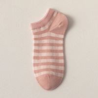 Chaussettes de Sport en coton rose pour adolescentes, motif Floral, dessin animé, fruits, pour femmes, nouvelle collection