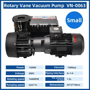 1.5kw Single Stage Rotary Vane Vacuum Pump High Performance High Vacuum Vacuum Pump Factory Direct Sale