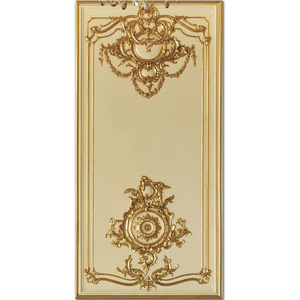 Panneau mural 3D en plastique PU de luxe européen Banruo, moulage mural - Product Image 1