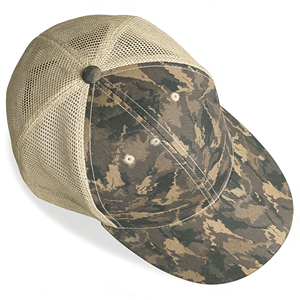 Casquette de camionneur en coton lavé à 6 panneaux - Casquette de baseball légère et respirante en maille pour le golf, la randonnée et la course à pied - Product Image 3