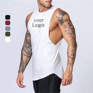 Vêtement de sport pour homme personnalisable de qualité supérieure 2025, débardeur de fitness personnalisé - Product Image 1