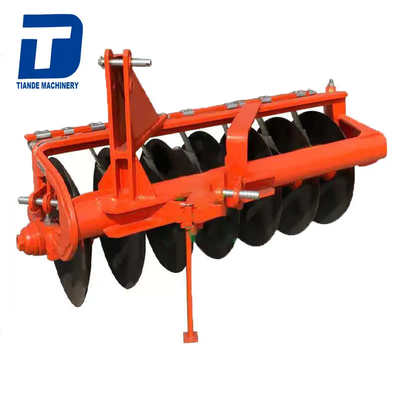 Puller agricultural plow type PTO driven rice field plow disc blade 26 inch four-wheel tractor disc plow