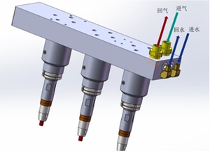 Machine de soufflage automatique à injection monostade <span class=keywords><strong>Leshan</strong></span> d'occasion 20L PP - Product Image 4