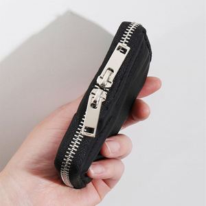 Simple Compact Zipper Card Coin <b>Purse</b> Clutch Bag for <b>Small</b> Items Carrying - Product Image 1