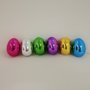 JUXINDA Huevos de Pascua que abren huevos de plástico vacíos para relleno de dulces Favores de fiesta de Pascua Juego de caza de huevos Suministros para fiestas - Product Image 2