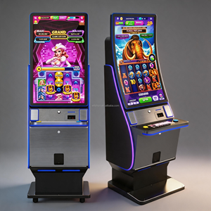 Machine de jeu électronique avec écran incurvé 43 pouces, logiciel de jeu LUCK, construction métallique, version anglaise pour les salles de jeux des stations-service aux États-Unis - Product Image 1