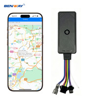 Mini Rastreador GPS AGPS LBS 4G LTE 2G GPRS Compatible con PC, Detección de Combustible, para Auto/Moto/Bicicleta, Aplicación Android, Alarma SOS, Monitoreo por Voz