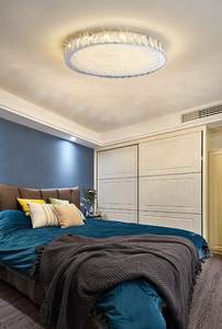 Lampadario Moderno di Lusso in Cristallo, Illuminazione a LED Rotonda per Camera da Letto, Soggiorno e Sala da Pranzo - Product Image 6