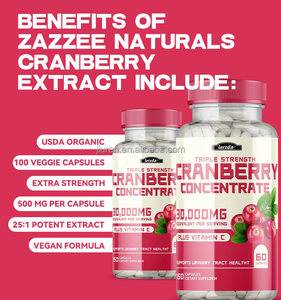Saúde vaginal <span class=keywords><strong>Cranberry</strong></span> orgânico cápsulas probióticas saúde urinária suplemento probiótico cápsulas probióticas para mulheres OEM - Product Image 5