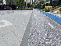 Carrelage de passerelle en porcelaine haute dureté, antidérapant, imitation pierre, épaisseur 18 mm, moderne, extérieur, allée, isolation thermique