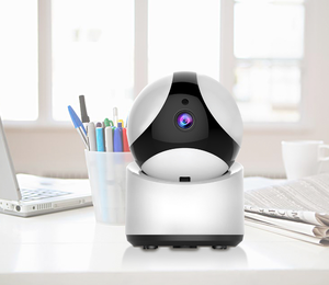 2020 mini estilo de <span class=keywords><strong>casa</strong></span> inteligente wifi inalámbrico Tuya cámara ip alimentado por Tuya con Alexa eco - Product Image 3