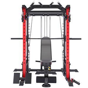 Máy tập thể dục đa năng tại nhà, tập <span class=keywords><strong>Squat</strong></span> và Bench Press, máy Smith tích hợp tất cả trong một - Product Image 4