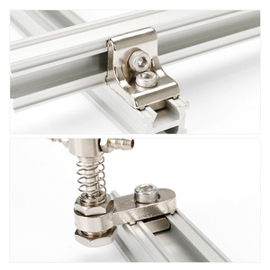 Bloque de Conexión de Aluminio en Forma de L, Deslizador Trapezoidal, Tuerca Deslizante, Tiras de Aluminio Trapezoidales de Venta Caliente - Product Image 2