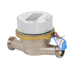 Compteur d'eau numérique à jet unique de classe C AMR LoRaWAN DN15 en laiton - Product Image 2