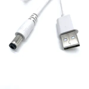 כבל dc זכר כבל USB-כבל USB טעינה מהיר
