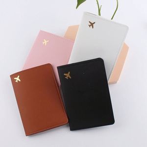 Funda Protectora de Viaje de Cuero PU con Logotipo Personalizado, Nueva Funda Delgada Impermeable para Pasaporte, Bolsas para Certificados - Product Image 3