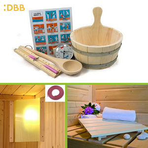 Cabina de Sauna Tradicional para Exteriores, Sauna de Madera para 4-6 Personas, Sauna Moderna para Exteriores, Fabricante de Fábrica - Product Image 5